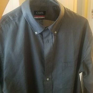 Gray mens dress shirt